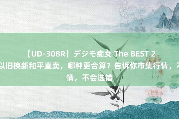 【UD-308R】デジモ痴女 The BEST 2 三轮车以旧换新和平直卖，哪种更合算？告诉你市集行情，不会选错