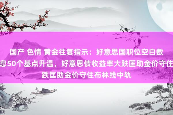 国产 色情 黄金往复指示：好意思国职位空白数据疲弱，降息50个基点升温，好意思债收益率大跌匡助金价守住布林线中轨